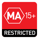 MA15+ mature accompanied classification symbol