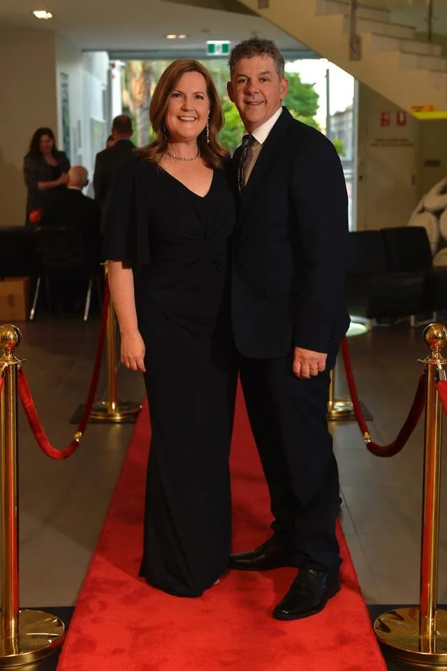 Guests on the red carpet at an RHB Films awards night in Perth